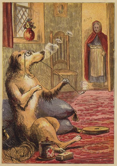 Old Mother Hubbard by English School