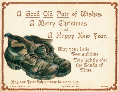 Old Pair of Boots by English School