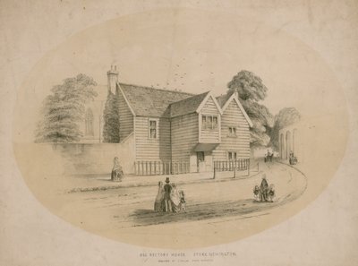 Old Rectory House in Stoke Newington by English School