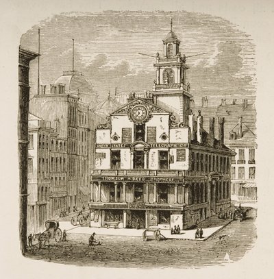 Old State House, Boston, from 
