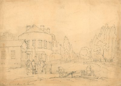 Old White Conduit House, Pentonville, London by English School