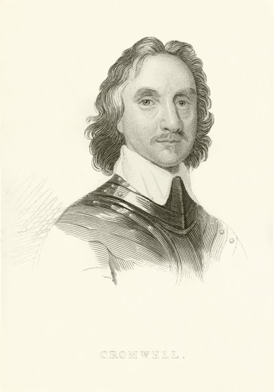 Oliver Cromwell by English School