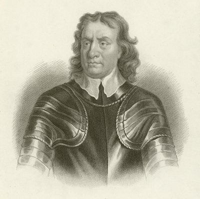Oliver Cromwell by English School
