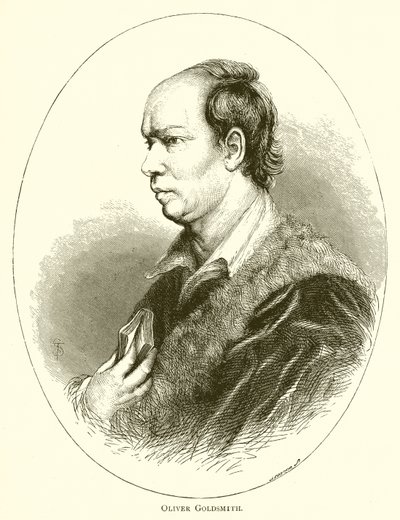 Oliver Goldsmith by English School