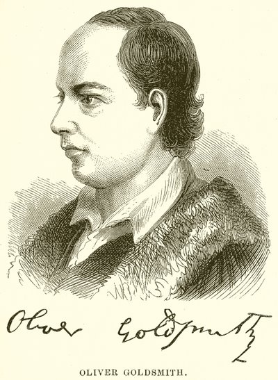 Oliver Goldsmith by English School