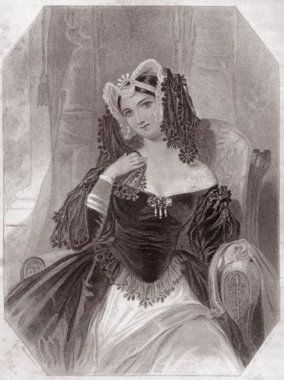 Olivia (Twelfth Night) (circa 1838) from Gallery of the Women of Shakespeare by English School