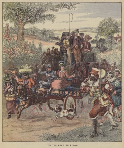 On the Road to Epsom by English School