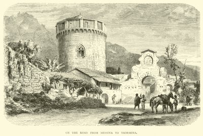On the Road from Messina to Taormina by English School