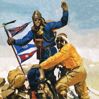 On the top of Everest by English School