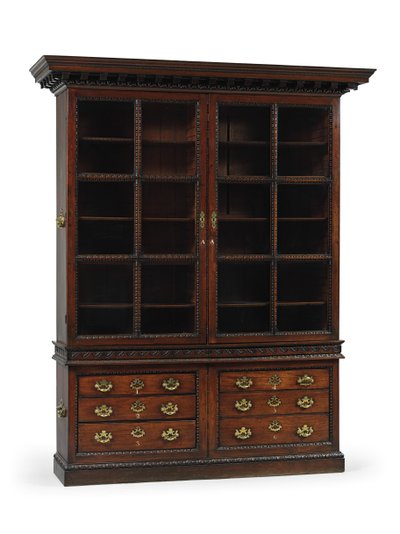 One of a Pair of George II Library Bookcases, c.1750 by English School