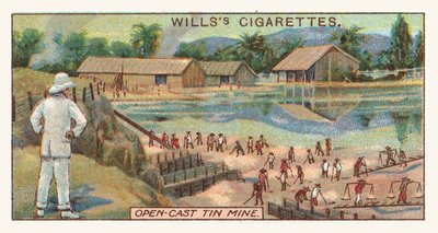 Open-Cast Tin Mine by English School