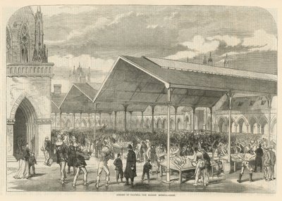 Opening of Columbia Fish Market in Bethnal Green by English School