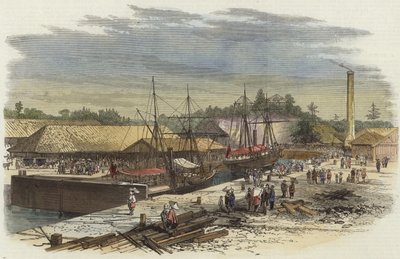 Opening of a New Dock at Singapore by English School