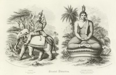 Oriental Divinities by English School