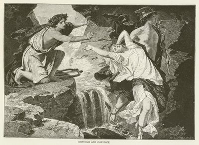 Orpheus and Eurydice by English School