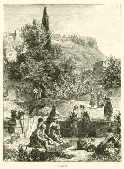 Orvieto by English School