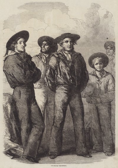 Our Naval Volunteers by English School