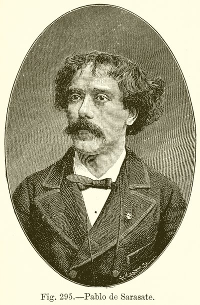 Pablo de Sarasate by English School
