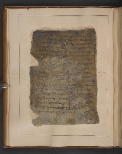 Page from Gildas, De excidio Britanniae (imperfect), mid 10th century by English School