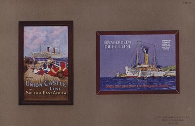 Page from Jordans Enamelled Signs by English School