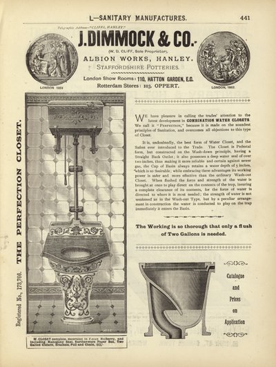 Page from The Architects, Surveyors and Engineers Compendium 1892 by English School