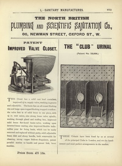 Page from The Architects, Surveyors and Engineers Compendium 1892 by English School