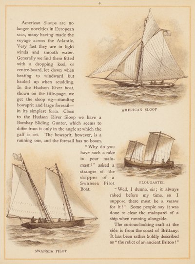 Page from The Boats of the World, Late 19th Century by English School