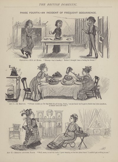Page from The British Working Man or One Who Does Not Believe In Him by English School