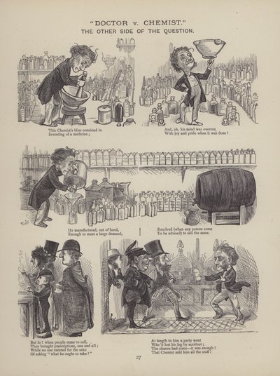 Page from The British Working Man or One Who Does Not Believe In Him by English School