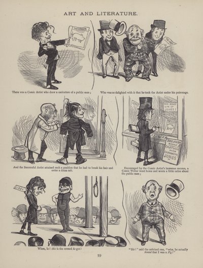 Page from The British Working Man or One Who Does Not Believe In Him by English School