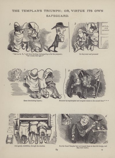 Page from The British Working Man or One Who Does Not Believe In Him by English School