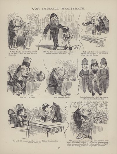 Page from The British Working Man or One Who Does Not Believe In Him by English School