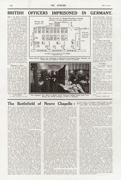 Page from The Sphere, 15 May 1915 by English School