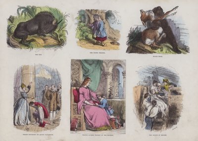 Page from the Attractive Picture Book by English School
