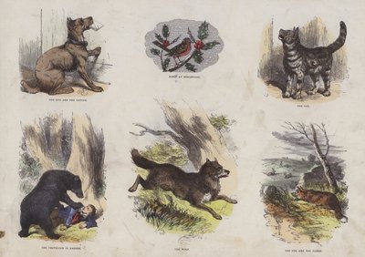 Page from the Attractive Picture Book by English School