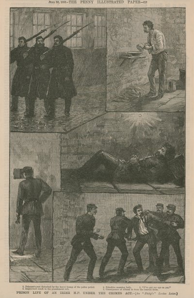 Page from the Penny Illustrated Paper by English School