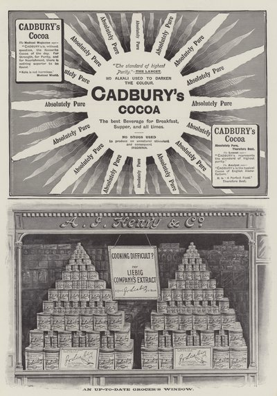 Page of Advertisements by English School