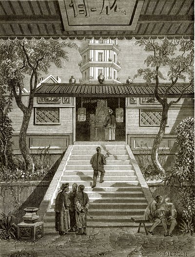 Pagoda at Whampoa by English School