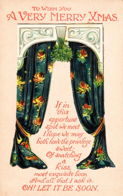 Pair of Curtains by English School