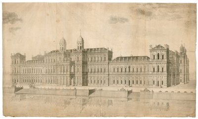 Palace of Whitehall. Published 1748 by English School