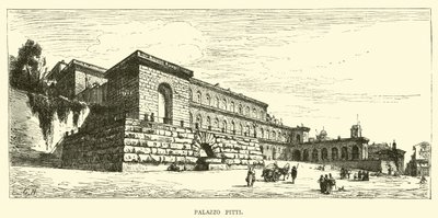 Palazzo Pitti by English School