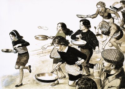 Pancake Race by English School