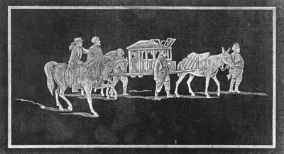 Panel from the Front Cover of The Thrones and Palaces of Babylon and Nineveh from Sea to Sea: A Thousand Miles on Horseback by English School