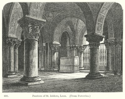 Panteon of St Isidoro, Leon by English School