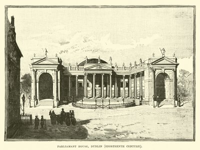 Parliament House, Dublin, Eighteenth Century by English School