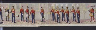 Part of the Panorama of the Marriage of Queen Victoria, c.1840 by English School