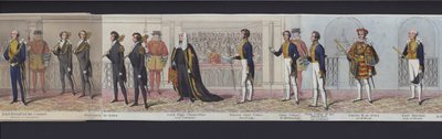 Part of the Panorama of the Marriage of Queen Victoria, c.1840 by English School