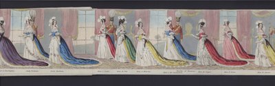 Part of the Panorama of the Marriage of Queen Victoria, c.1840 by English School