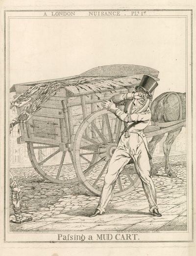 Passing a Mudcart by English School