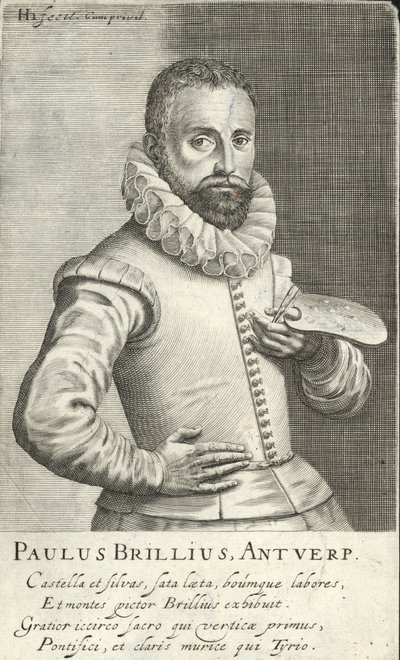 Paul Bril of Antwerp by English School